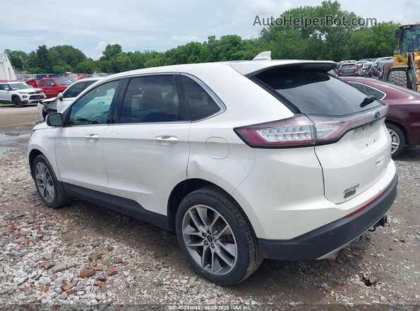 2FMPK4K93GBC20135 2016 FORD EDGE Белый Задняя левая четверть