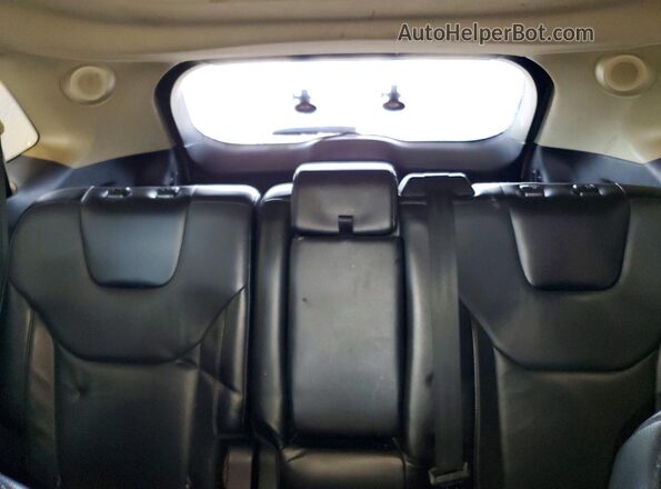 2FMPK4K93HBB90751 2017 FORD EDGE Silver Vista de los asientos traseros