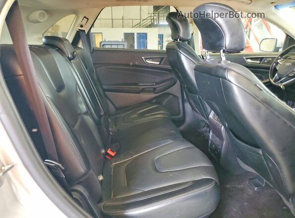 2FMPK4K93HBB90751 2017 FORD EDGE Silver Vista interior trasera