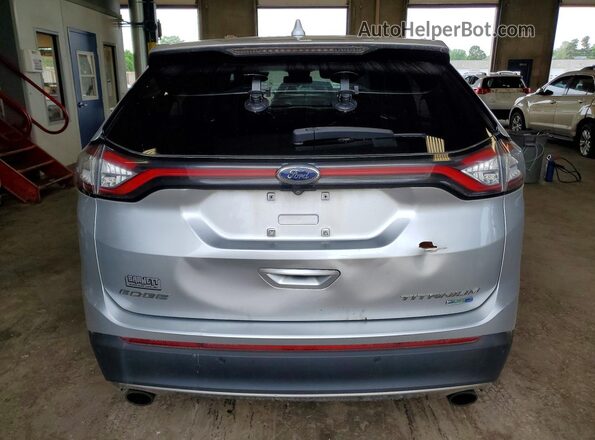 2FMPK4K93HBB90751 2017 FORD EDGE Silver Vista trasera