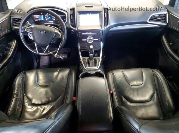 2FMPK4K93HBB90751 2017 FORD EDGE Silver Vista del salpicadero