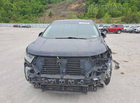 2FMPK4K93JBB06871 2018 FORD EDGE Black Vista frontal
