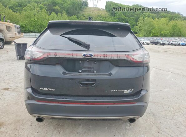 2FMPK4K93JBB06871 2018 FORD EDGE Black Vista trasera