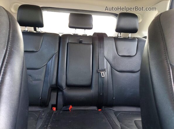 2FMPK4K93JBC28291 2018 FORD EDGE Gray Вид задніх сидінь
