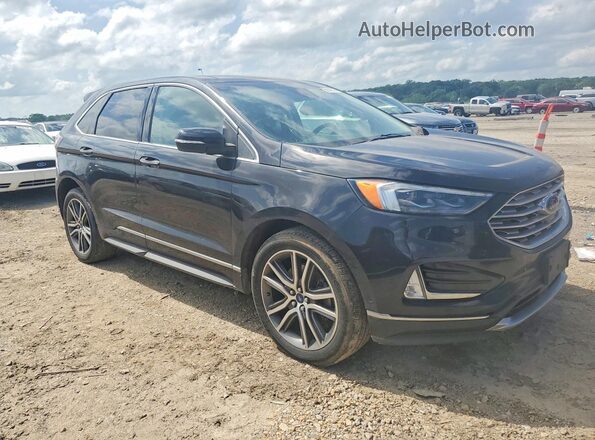 2FMPK4K93KBB36762 2019 FORD EDGE Black Առջևի աջ