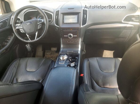 2FMPK4K93KBB36762 2019 FORD EDGE Black Առջևի վահանակի տեսք