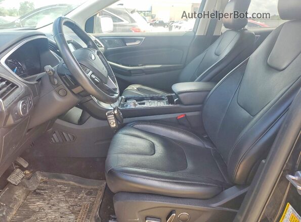 2FMPK4K93KBB36762 2019 FORD EDGE Black Սալոնի դիմացի տեսք