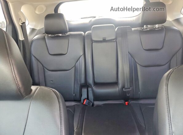 2FMPK4K93KBB36762 2019 FORD EDGE Black Հետևի նստատեղերի տեսք