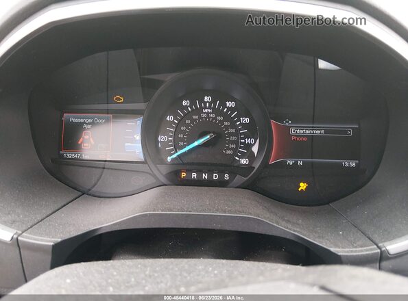 2FMPK4K93KBB56753 2019 FORD EDGE Черный Вид задних сидений