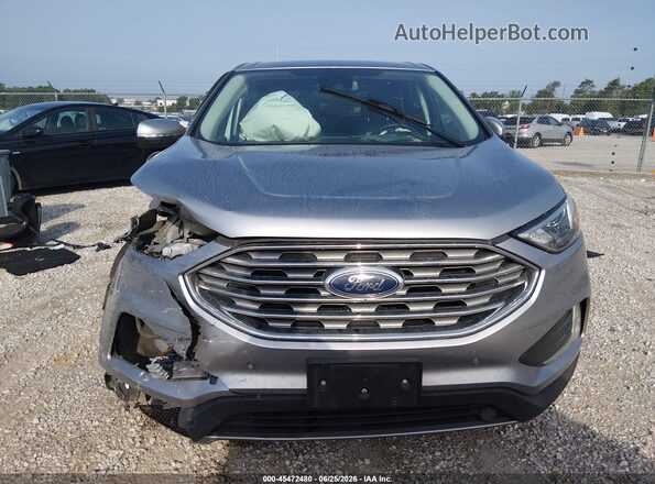 2FMPK4K93NBA53918 2022 FORD EDGE Серый Вид щитка приборов
