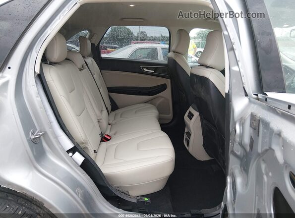 2FMPK4K93NBA98101 2022 FORD EDGE Gray Widok naklejki z numerem VIN