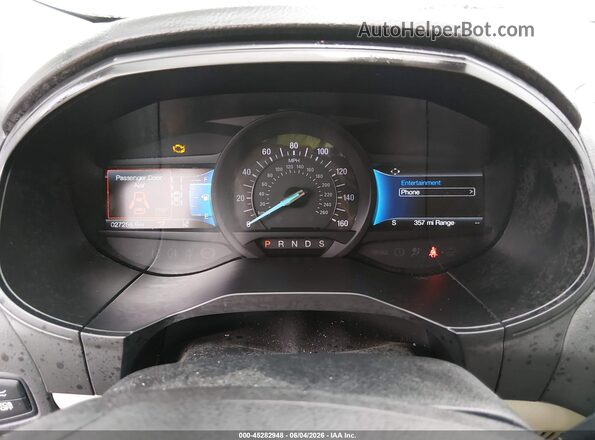 2FMPK4K93NBA98101 2022 FORD EDGE Gray Widok tylnych siedzeń