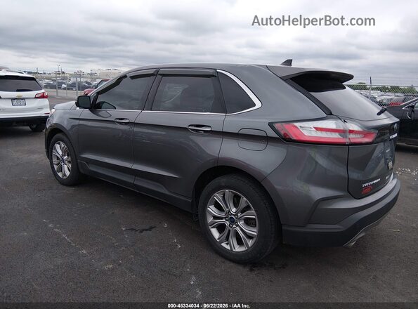 2FMPK4K93NBB04320 2022 FORD EDGE Gray Հետևի ձախ