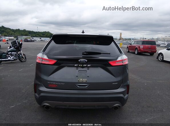 2FMPK4K93NBB04320 2022 FORD EDGE Gray 