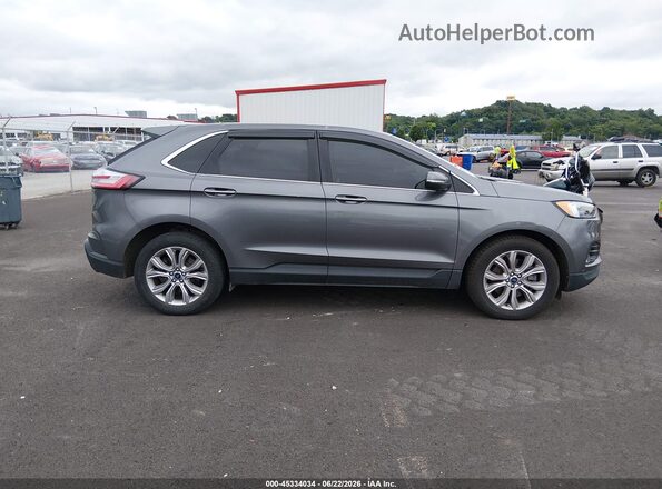 2FMPK4K93NBB04320 2022 FORD EDGE Gray Սալոնի հետևի տեսք