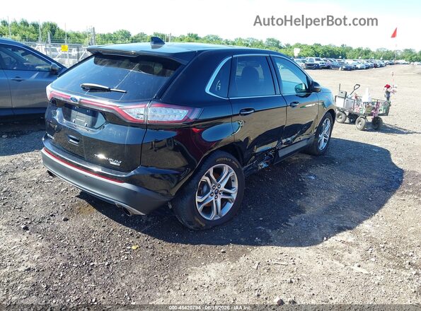 2FMPK4K94GBB42870 2016 FORD EDGE Black უკანა მარჯვენა