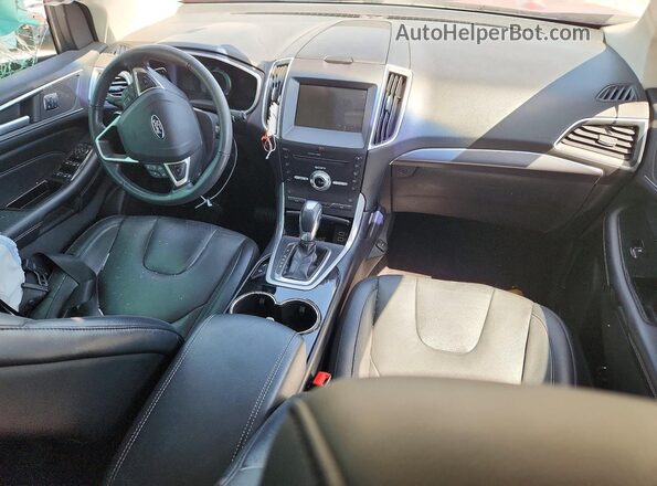 2FMPK4K94HBB60027 2017 FORD EDGE Red Առջևի վահանակի տեսք