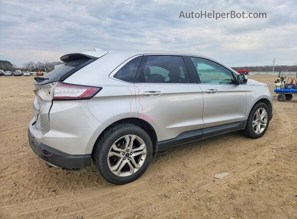 2FMPK4K94JBB89212 2018 FORD EDGE Silver Trasero derecho