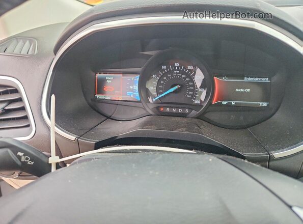 2FMPK4K94JBB89212 2018 FORD EDGE Silver Vista del cuadro de instrumentos