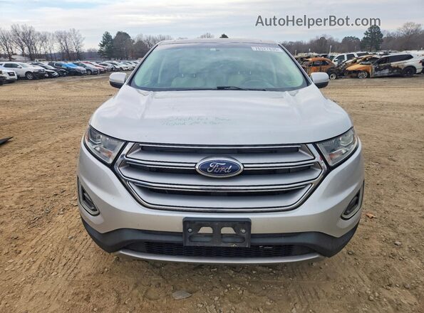 2FMPK4K94JBB89212 2018 FORD EDGE Silver Vista frontal