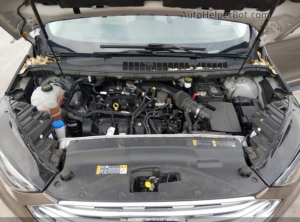 2FMPK4K94KBB93228 2019 FORD EDGE Brown უკანა ხედი