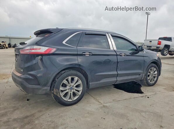 2FMPK4K94KBC23036 2019 FORD EDGE Black უკანა მარჯვენა