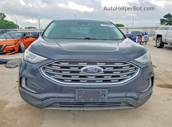 2FMPK4K94KBC23036 2019 FORD EDGE Black წინა ხედი
