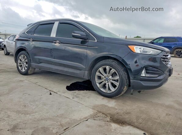 2FMPK4K94KBC23036 2019 FORD EDGE Black წინა მარჯვენა