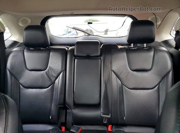 2FMPK4K94KBC23036 2019 FORD EDGE Black უკანა სავარძლების ხედი