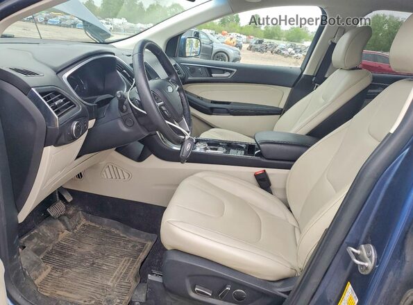 2FMPK4K94KBC43044 2019 FORD EDGE Blue 