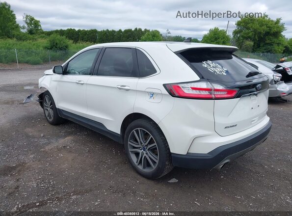 2FMPK4K94LBB51630 2020 FORD EDGE White უკანა მარცხენა