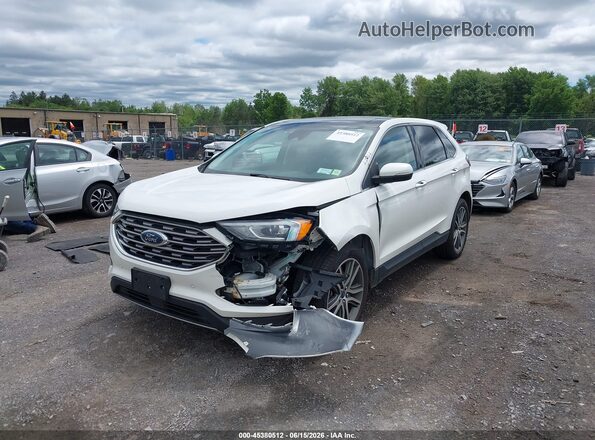 2FMPK4K94LBB51630 2020 FORD EDGE White წინა ხედი