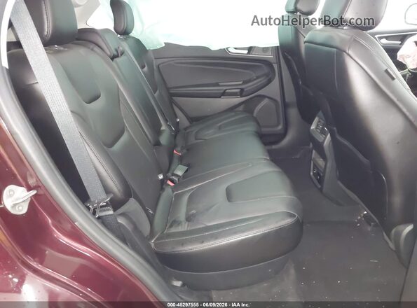 2FMPK4K94MBA48659 2021 FORD EDGE Темно-бордовый Вид наклейки с VIN-кодом