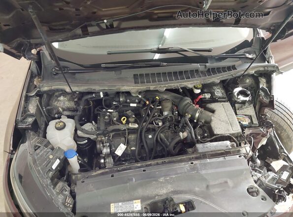 2FMPK4K94MBA48659 2021 FORD EDGE Темно-бордовый Вид сзади