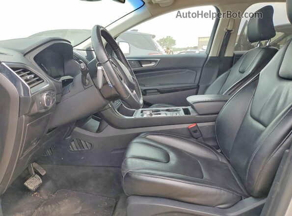 2FMPK4K94NBA09636 2022 FORD EDGE Silver Vista interior delantera