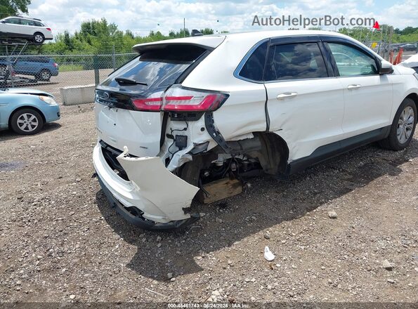 2FMPK4K94NBA96163 2022 FORD EDGE White Front view