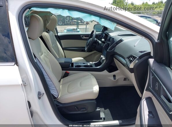 2FMPK4K94NBA96163 2022 FORD EDGE White Front interior view