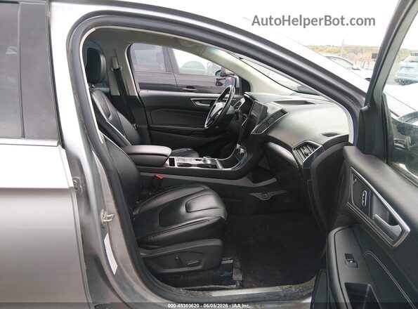 2FMPK4K94NBB03726 2022 FORD EDGE Silver წინა სალონის ხედი