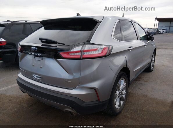 2FMPK4K94NBB03726 2022 FORD EDGE Silver უკანა მარჯვენა