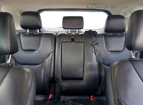 2FMPK4K94NBB04472 2022 FORD EDGE Silver უკანა სავარძლების ხედი
