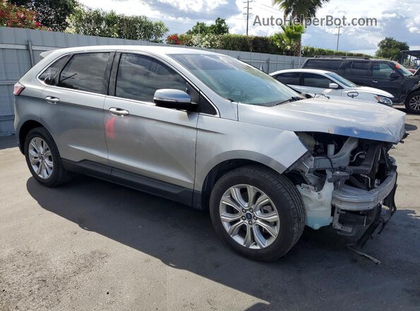 2FMPK4K94NBB04472 2022 FORD EDGE Silver წინა მარჯვენა