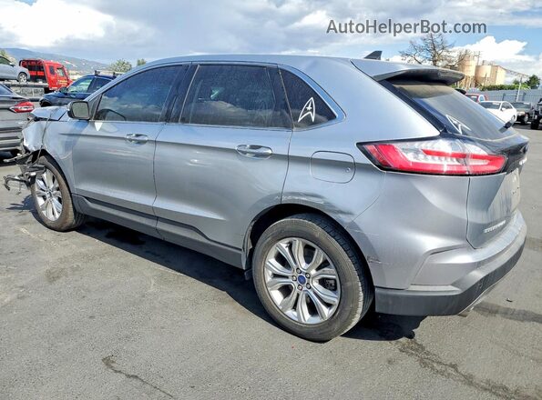 2FMPK4K94NBB04472 2022 FORD EDGE Silver უკანა მარცხენა