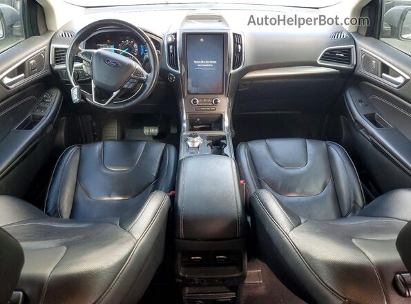 2FMPK4K94NBB04472 2022 FORD EDGE Silver წინა პანელის ხედი