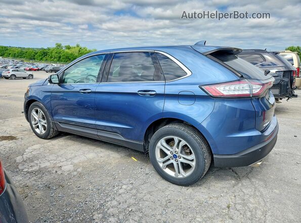 2FMPK4K95JBB57353 2018 FORD EDGE Blue 