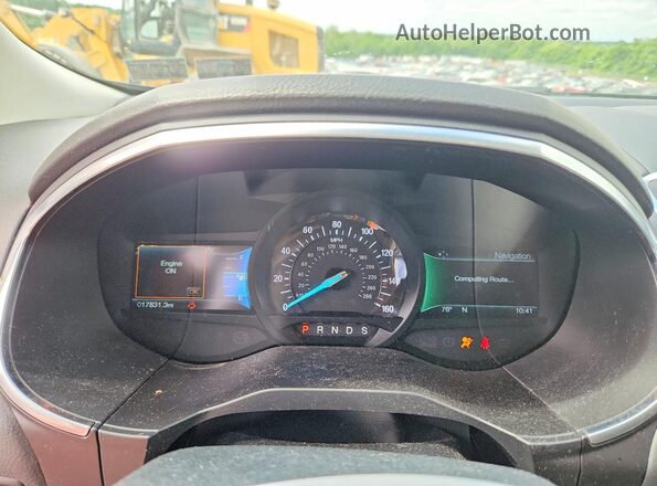 2FMPK4K95JBB57353 2018 FORD EDGE Blue 