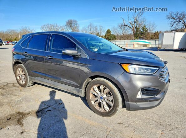 2FMPK4K95LBA15555 2020 FORD EDGE Gray 