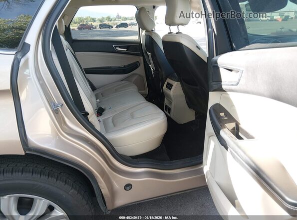 2FMPK4K95LBA76999 2020 FORD EDGE Beige VIN sticker view