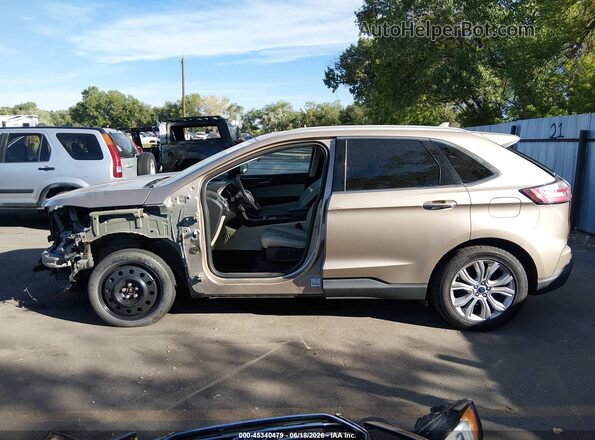 2FMPK4K95LBA76999 2020 FORD EDGE Beige 