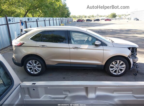 2FMPK4K95LBA76999 2020 FORD EDGE Beige 360 interior view