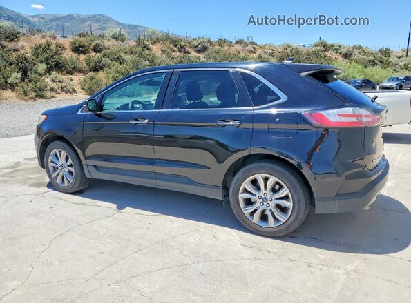 2FMPK4K95NBA39325 2022 FORD EDGE Black Հետևի ձախ